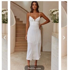 Selfie Leslie White Dress